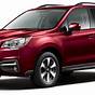 2017 Red Subaru Forester