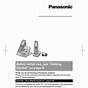 Panasonic Kx Tg6641 User Manual