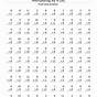Multiplying By 8 Worksheets