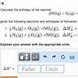 Enthalpy Of Reaction Worksheet With Answers