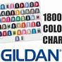Gildan 1800 Color Chart