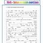 Tenses English Grammar Worksheets Pdf
