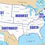 Usa Geography Map