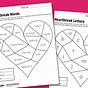 Kids Valentine Worksheets Free Printables