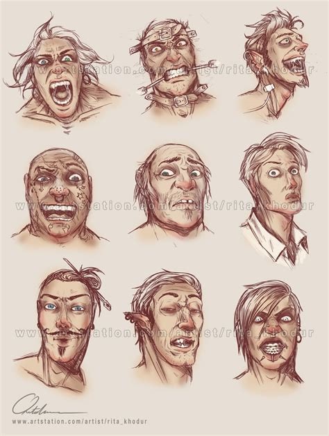 Exaggerated Expressions