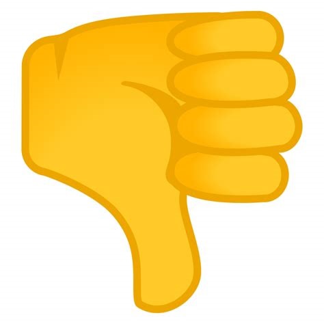 thumbs down icon