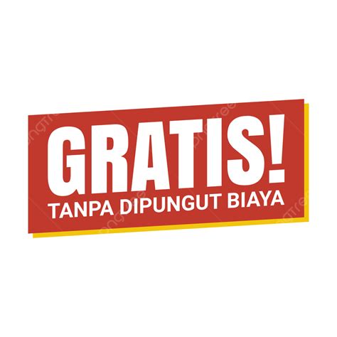 biaya produk gratis indonesia