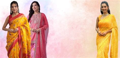 Holi Outfit Ideas for Women Who Love Ethnic Suits & Sarees – Zari Jaipur