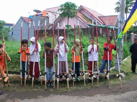 Social outdoor activity in Indonesia