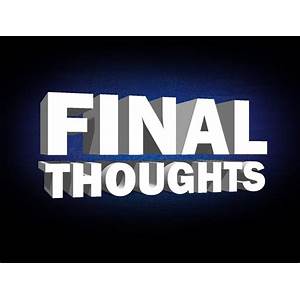 Final Thoughts image