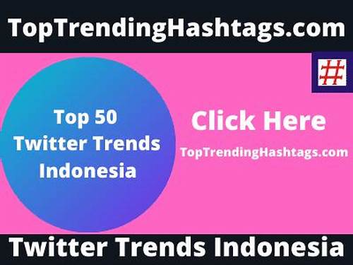 Trending Hashtags In Indonesia