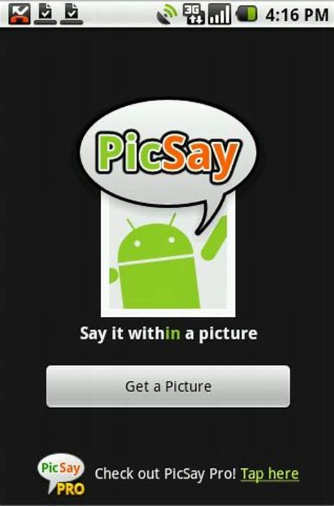 Menggunakan Picsay APK