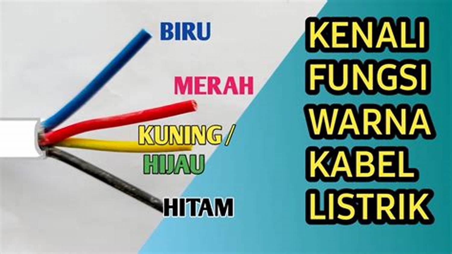 Warna Kabel Listrik di Indonesia: Apa Artinya dan Bagaimana Mengenalinya?