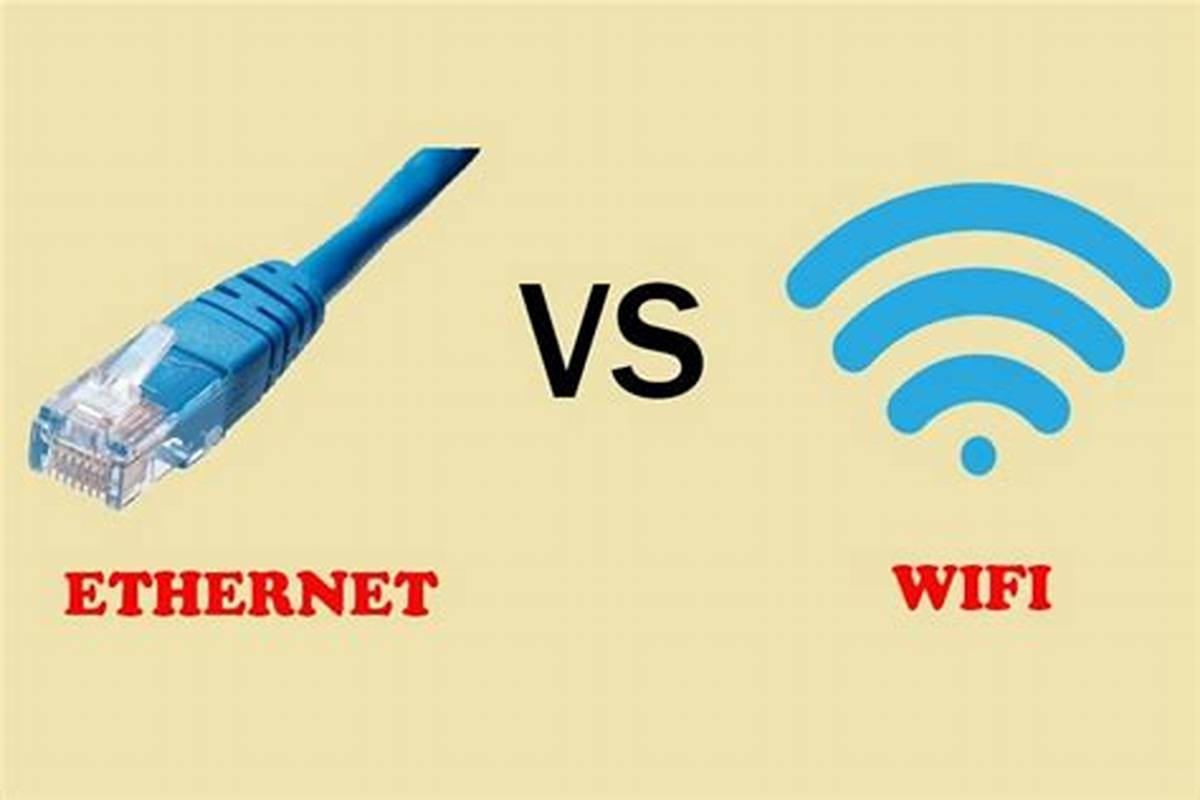 gambar perbedaan LAN Cable dan WiFi