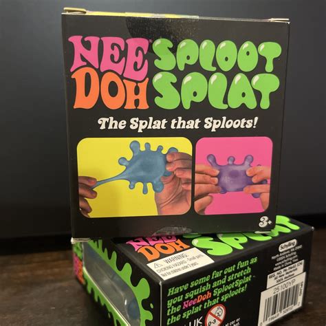 NeeDoh SPLOOT SPLAT, Nee Doh Splatter Fidget, SplootSplat