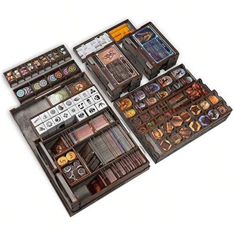 ONEX Wooden Organizer Compatible With Gloomhaven Board Game - Box ...