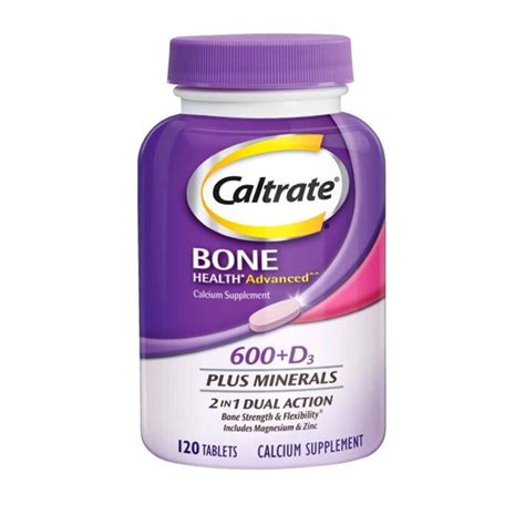 Caltrate 佳存 特強健骨鈣600+ 維他命D3及礦物質配方（EXP 2027年） 120粒 Caltrate Bone 600+D3 ...
