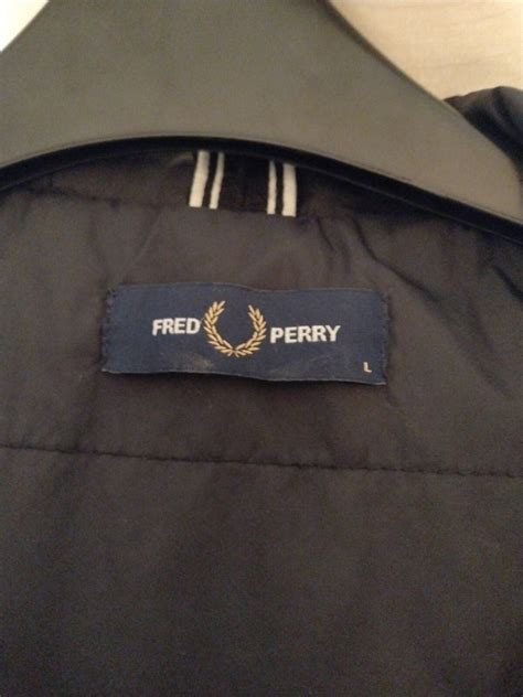 Fred Perry Hooded Men's Jacket In Size Large | eBay UK