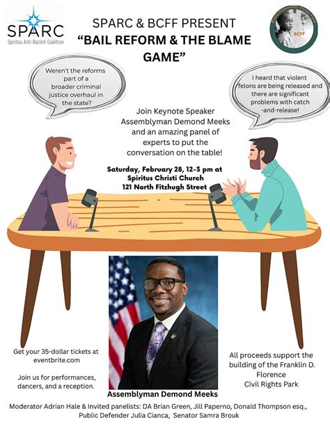 Black History Month Discussion on Bail Reform, Spiritus Christi ...