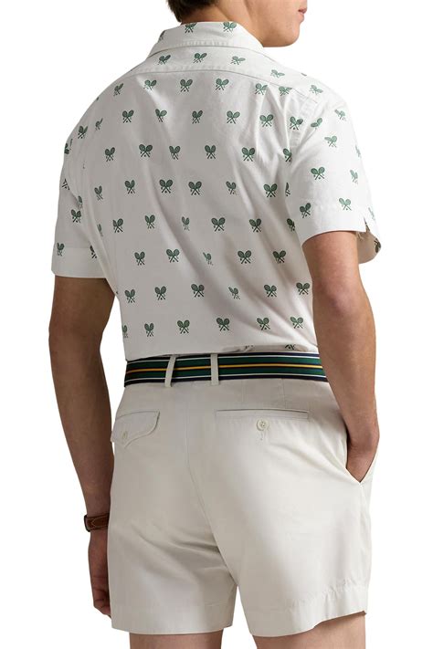 Polo Ralph Lauren Short Sleeve Woven Shirt (Men) | Nordstromrack