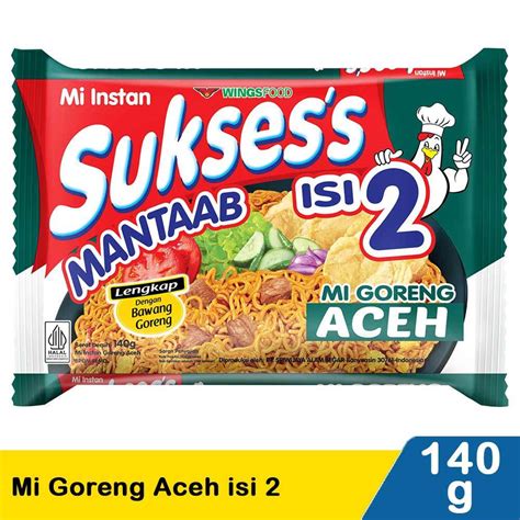Jual SUKSES'S MIE GORENG ISI 2 ACEH 140g | Shopee Indonesia