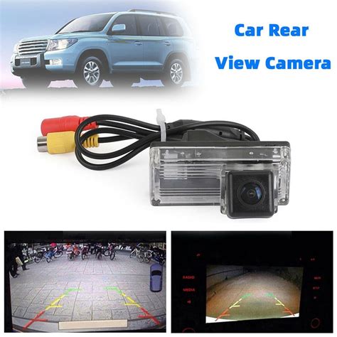 Caijiexi Car Rear View Backup Camera Fit For Toyota Lc Seiries Suv Series Car