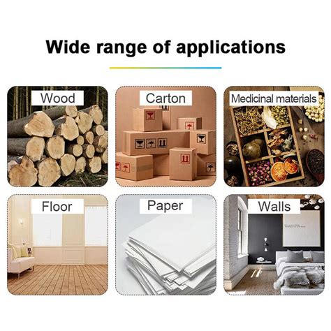 Industry Pro Tool Timber Damp Meter Wood Humidity Moisture Detector