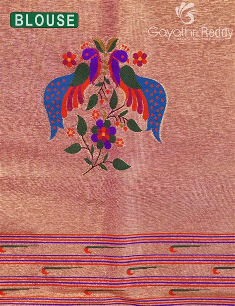 SEMI PAITHANI SAREE-SPS21