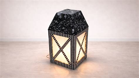 DIY enchanting fairy house roof hanging lamp tutorial