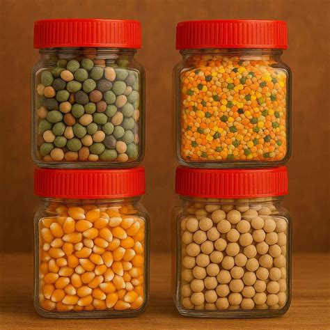 Shopifyzone Glass Grocery Container - 300 ml Price in India - Buy ...