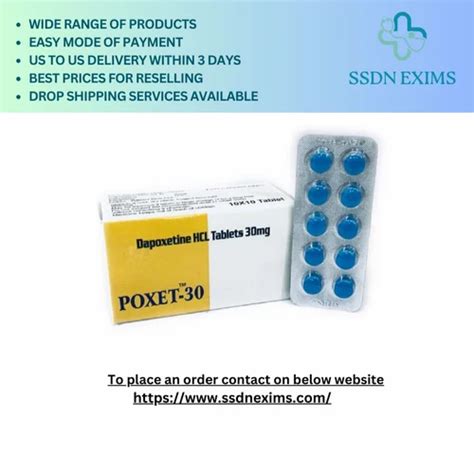 Extralast 30mg Dapoxetine Hydrochloride Tablets (4 Count) at ₹ 170/box ...