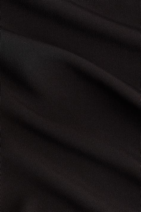 Interlock peplum top - Black - Ladies | H&M IN