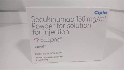 Scapho 150mg Injection Secukinumab - 150mg at ₹ 20000/piece | स्काफो ...