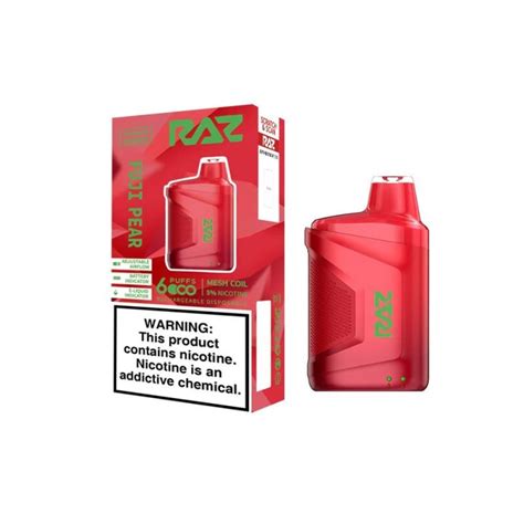 Fuji Pear - RAZ CA6000 | Buy Disposable Vape Online
