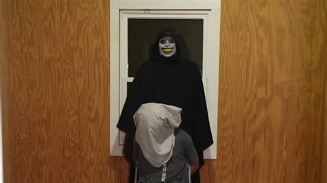 They went to confront him - and discovered something far worse inside