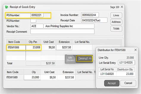 Sage 100: Apply Purchase Orders to Invoices and Receipts (Step-by-Step ...