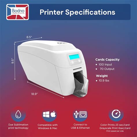 Bodno Magicard 300 Dual Sided ID Card Printer User Manual