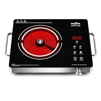 Buy Kenstar Infra LUMO 2000W Infrared Stove with 11 Power Levels, 4 ...