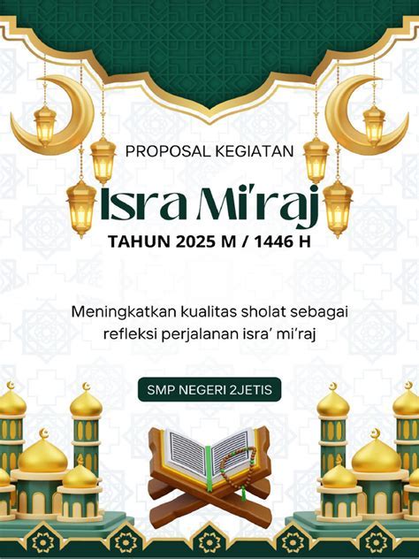 Contoh Proposal Isra Miraj PDF: Panduan Lengkap dan Tips Praktis
