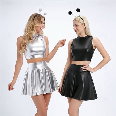 Dress Outfits Alien Cosplay Adults' Women's Masquerade Performance ...