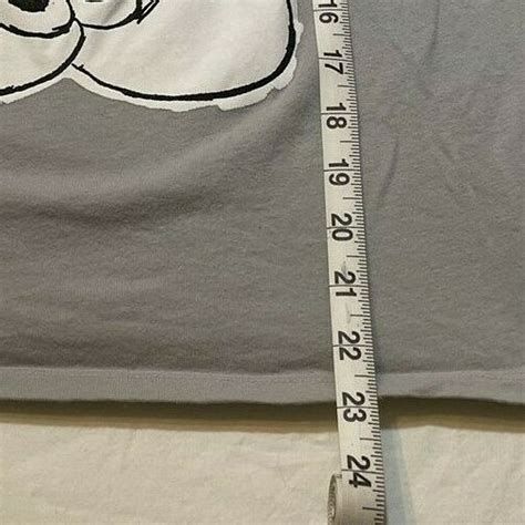 Women's Medium Gray Disney Mickey Mouse Cotton T-Shirt | eBay