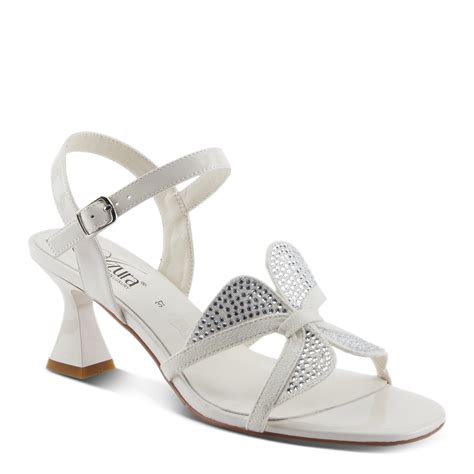 Azura Women's DECOROUS Buckle Sandals - Patent Leather, Ultra Suede ...
