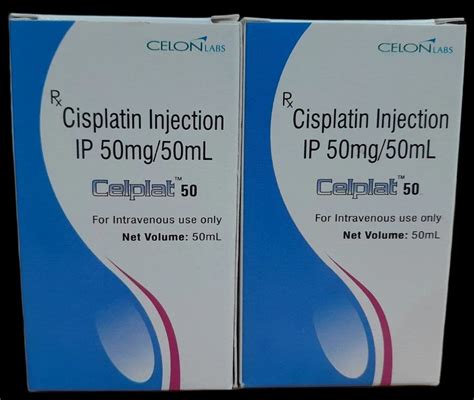 50mg Celplat Cisplatin Injection at ₹ 350/vial | Nagpur | ID: 2856576178662