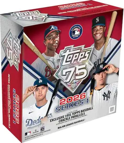 2026 Topps Series 1 Baseball Sealed Mega Box - TikTok Shop