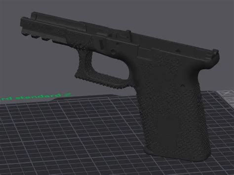 p80 g19 Griffstück – Kostenloses 3D-Druckmodell – MakerWorld