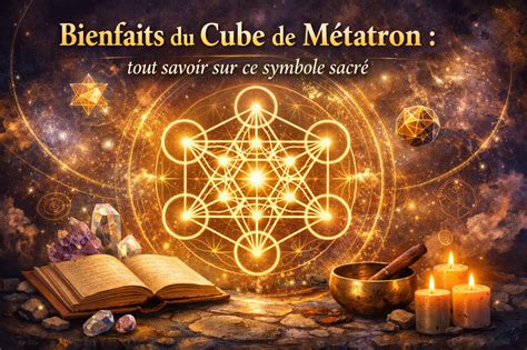 Bienfaits du Cube de Métatron : tout savoir sur ce symbole sacré - My ...