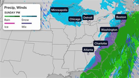 Storm Could Bring Flakes From North Florida To New England On Sunday ...