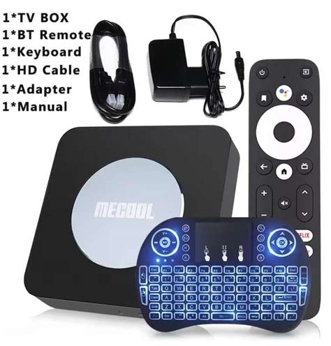 Boitier TV Mecool KM2 Plus 4K Amlogic S905X4 à 70,68€ chez AliExpress ...