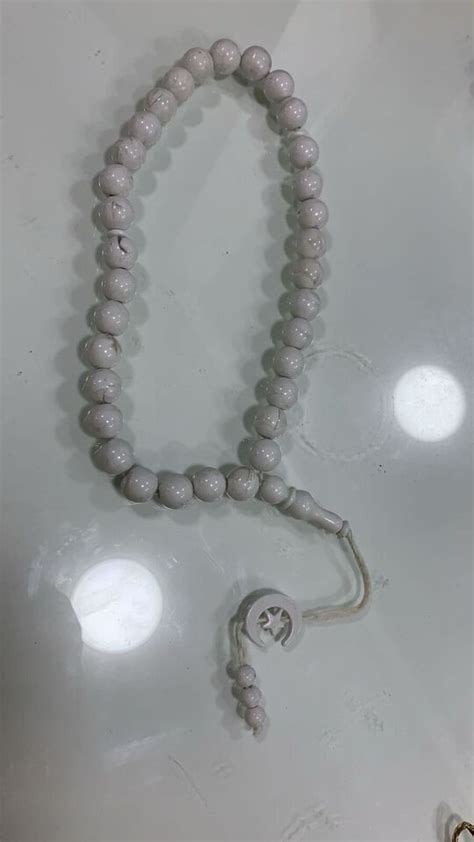 Prayer Beads Islamic Rosary Dhikr Muslim Misbaha Beautiful White