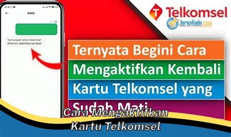 Panduan Lengkap Cara Mudah Dan Cepat Mengaktifkan Kartu Telkomsel